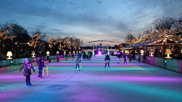 ice skating